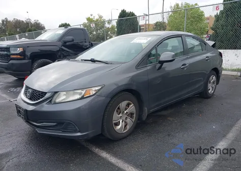 2013 Honda Civic Lx из США, поврежденный, VIN 19XFB2F59DE211939